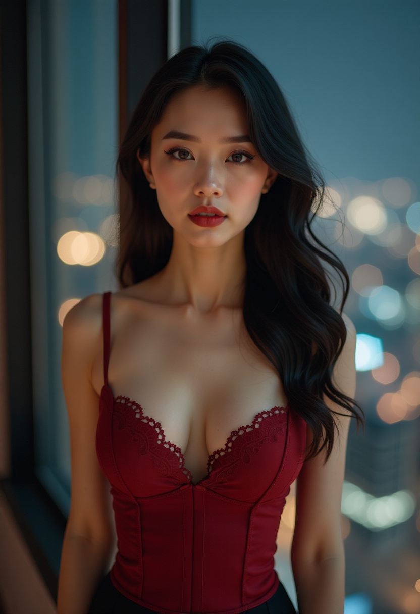 霓虹夜幕下的交集